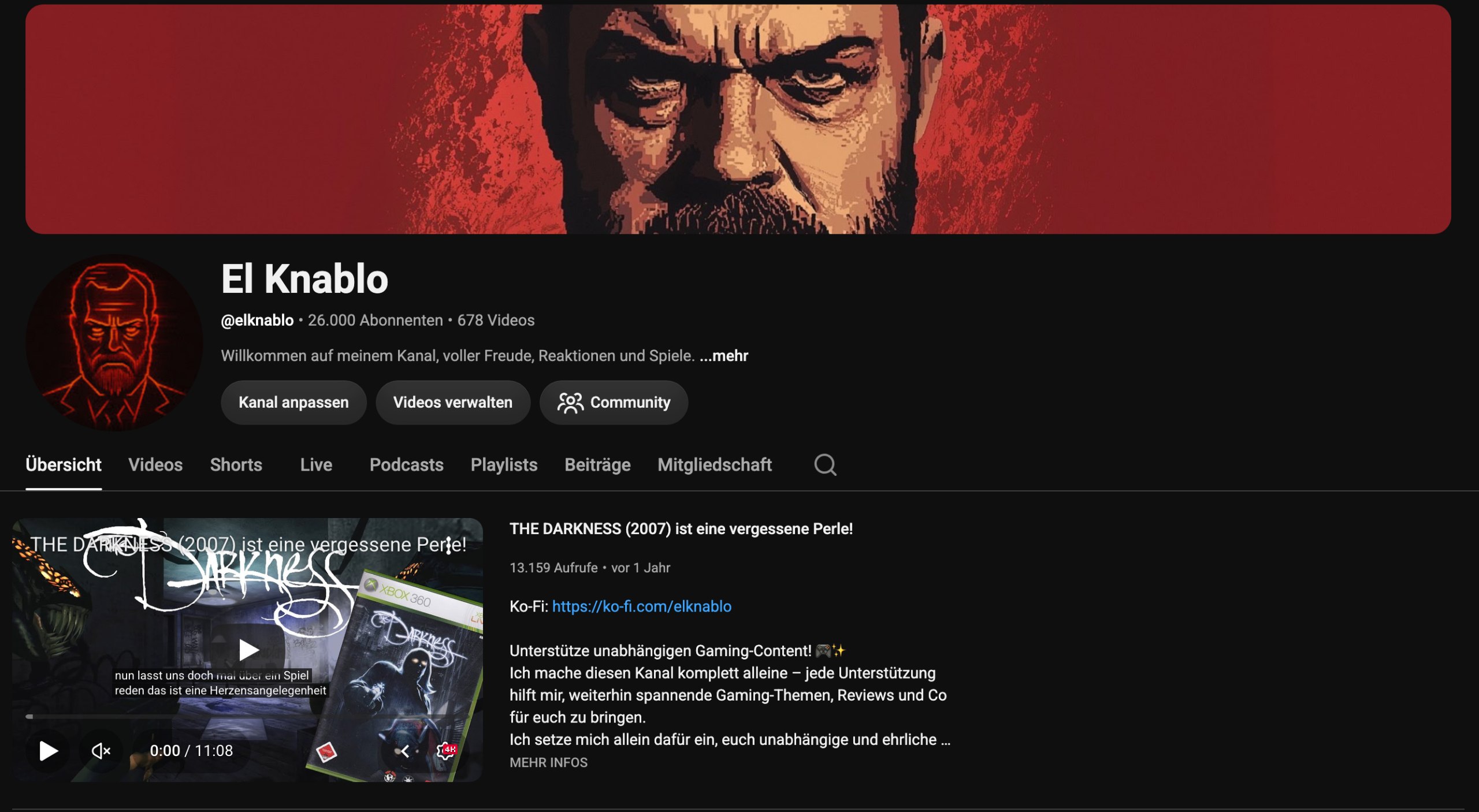 YouTube-Kanal El Knablo, @elknablo